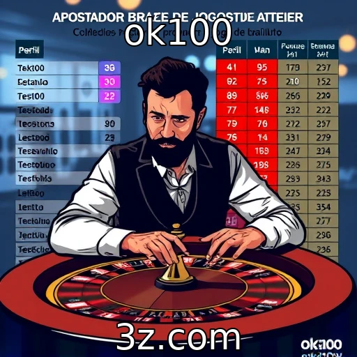 ok100 - Comportamento do apostador brasileiro em jogos de roleta