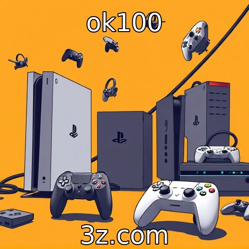 ok100 | Crescimento das vendas de consoles impulsiona a indústria