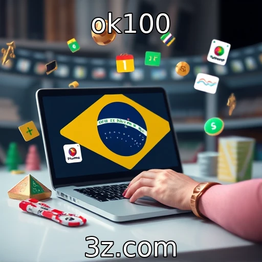ok100 - Crescimento de plataformas de apostas online no Brasil